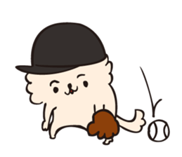 Let's play baseball !! sticker #11301724