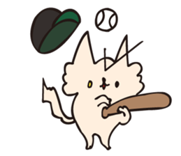 Let's play baseball !! sticker #11301728