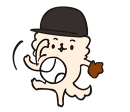 Let's play baseball !! sticker #11301741