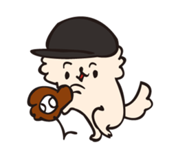 Let's play baseball !! sticker #11301742