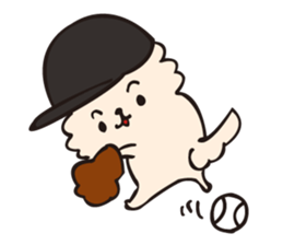 Let's play baseball !! sticker #11301744