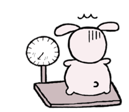 U'cian, the rabbit 2 sticker #11301963