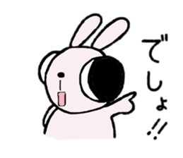 U'cian, the rabbit 2 sticker #11301991