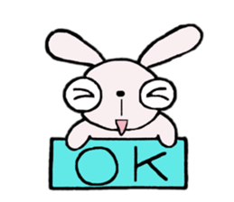 U'cian, the rabbit 2 sticker #11301992