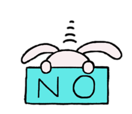 U'cian, the rabbit 2 sticker #11301993