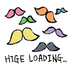 Life with a beard sticker #11302359