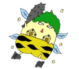 Full Moon's holiday sticker #11302700