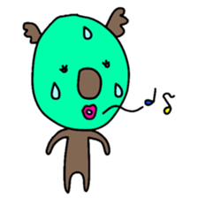 Koala such as the avocado sticker #11302806