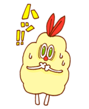 fried shrimp rabbit sticker #11302881