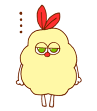 fried shrimp rabbit sticker #11302882