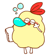 fried shrimp rabbit sticker #11302884