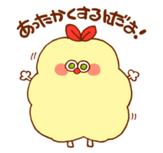 fried shrimp rabbit sticker #11302885