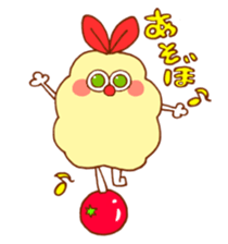fried shrimp rabbit sticker #11302889