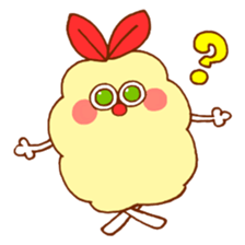 fried shrimp rabbit sticker #11302893