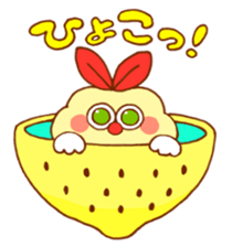 fried shrimp rabbit sticker #11302898