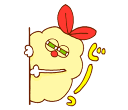 fried shrimp rabbit sticker #11302902