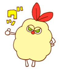 fried shrimp rabbit sticker #11302904