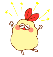 fried shrimp rabbit sticker #11302906