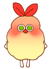 fried shrimp rabbit sticker #11302908