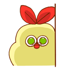 fried shrimp rabbit sticker #11302909