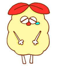 fried shrimp rabbit sticker #11302910