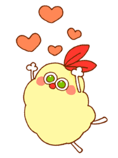 fried shrimp rabbit sticker #11302917