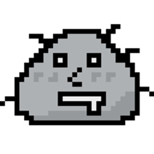 Strange Rock Microbe sticker #11303032