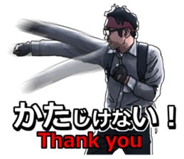 Jpanese BATTLE OTAKU Sticker sticker #11303122