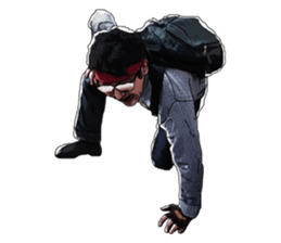 Jpanese BATTLE OTAKU Sticker sticker #11303128