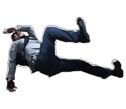 Jpanese BATTLE OTAKU Sticker sticker #11303130