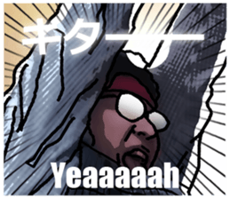 Jpanese BATTLE OTAKU Sticker sticker #11303140