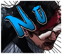 Jpanese BATTLE OTAKU Sticker sticker #11303142