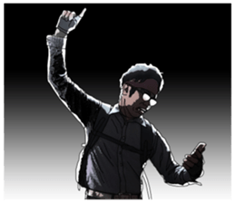 Jpanese BATTLE OTAKU Sticker sticker #11303144