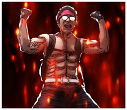 Jpanese BATTLE OTAKU Sticker sticker #11303156