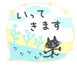 Message card like a sticker sticker #11303256