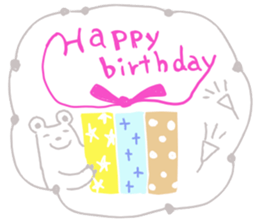 Message card like a sticker sticker #11303270