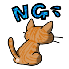 everyday cats Sticker sticker #11303401