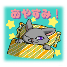 everyday cats Sticker sticker #11303403