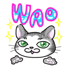 everyday cats Sticker sticker #11303409