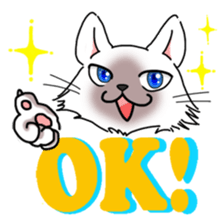 everyday cats Sticker sticker #11303412