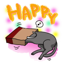 everyday cats Sticker sticker #11303430