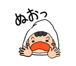 All kinds of comic faces of Shiro sticker #11303725