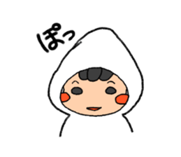 All kinds of comic faces of Shiro sticker #11303726