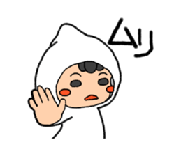 All kinds of comic faces of Shiro sticker #11303737