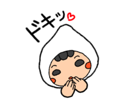 All kinds of comic faces of Shiro sticker #11303746