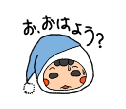 All kinds of comic faces of Shiro sticker #11303751