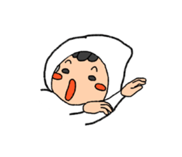 All kinds of comic faces of Shiro sticker #11303758