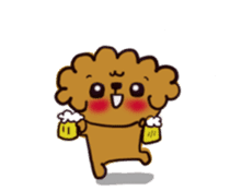 Every day, toy poodle sticker #11303922