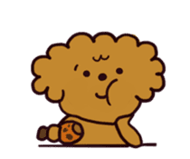 Every day, toy poodle sticker #11303928