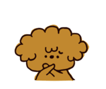 Every day, toy poodle sticker #11303932